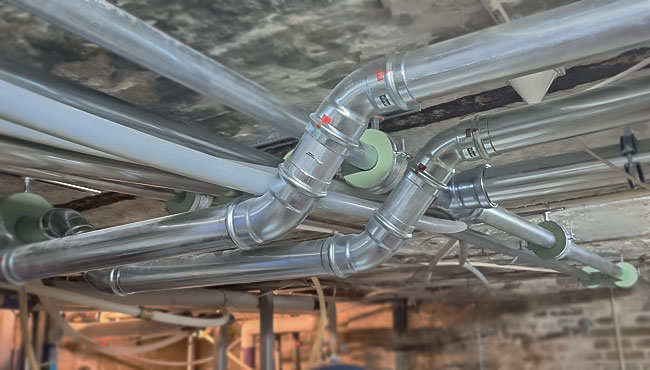 Real VVS & plumbing project site photo 1